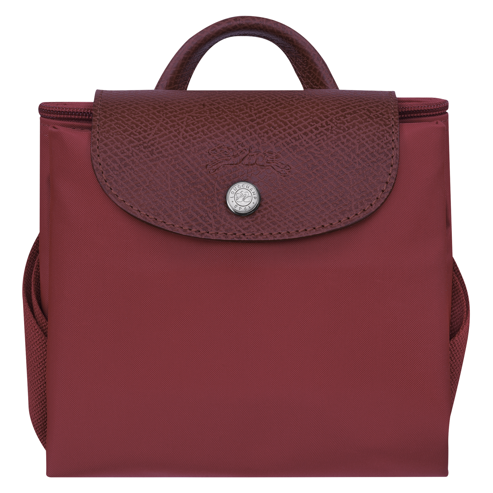 Le Pliage Green Backpack M, Pomegranate