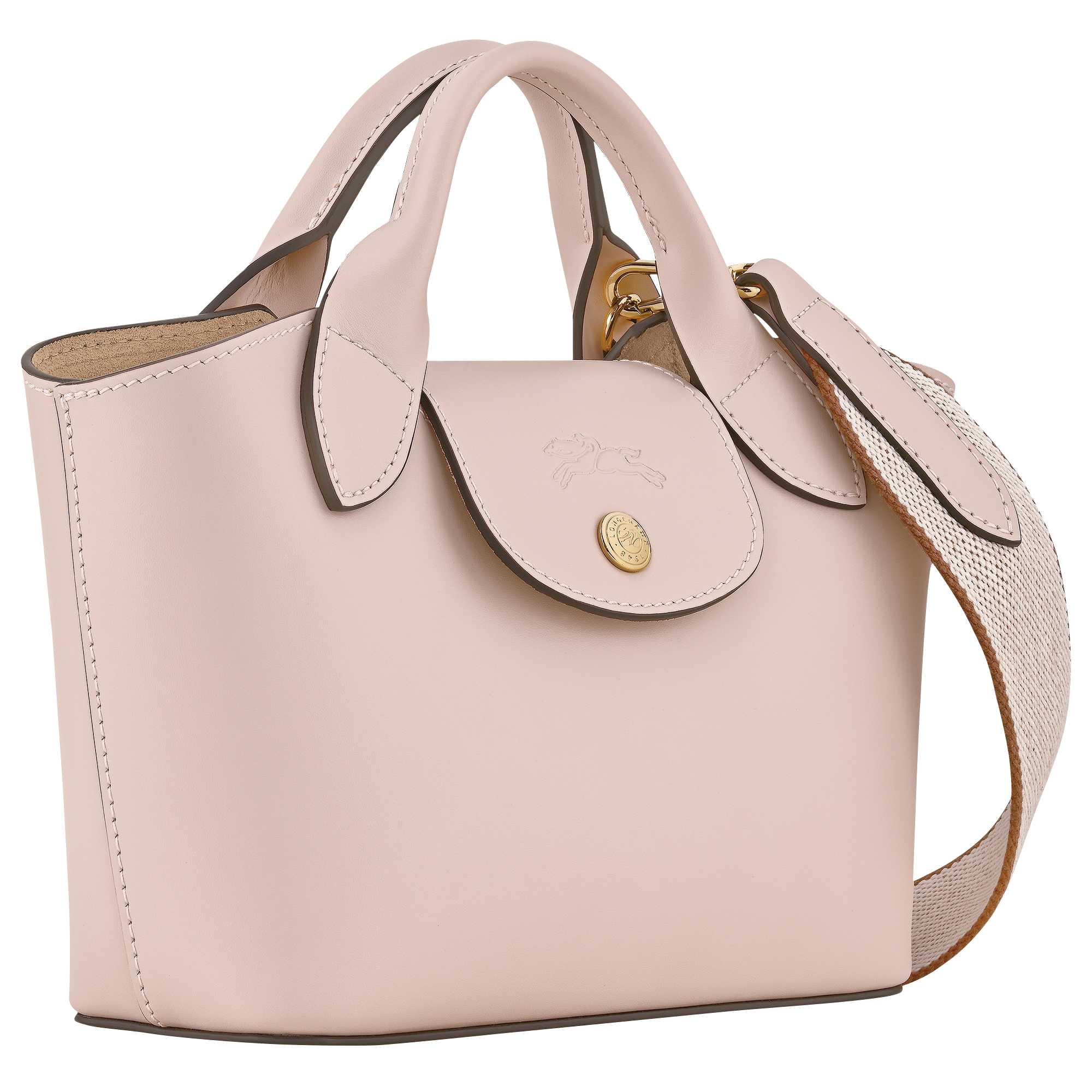 Tote bag XS, Petal Pink - View 3 of
6 - zoom in Épure Tote bag XS, Petal Pink