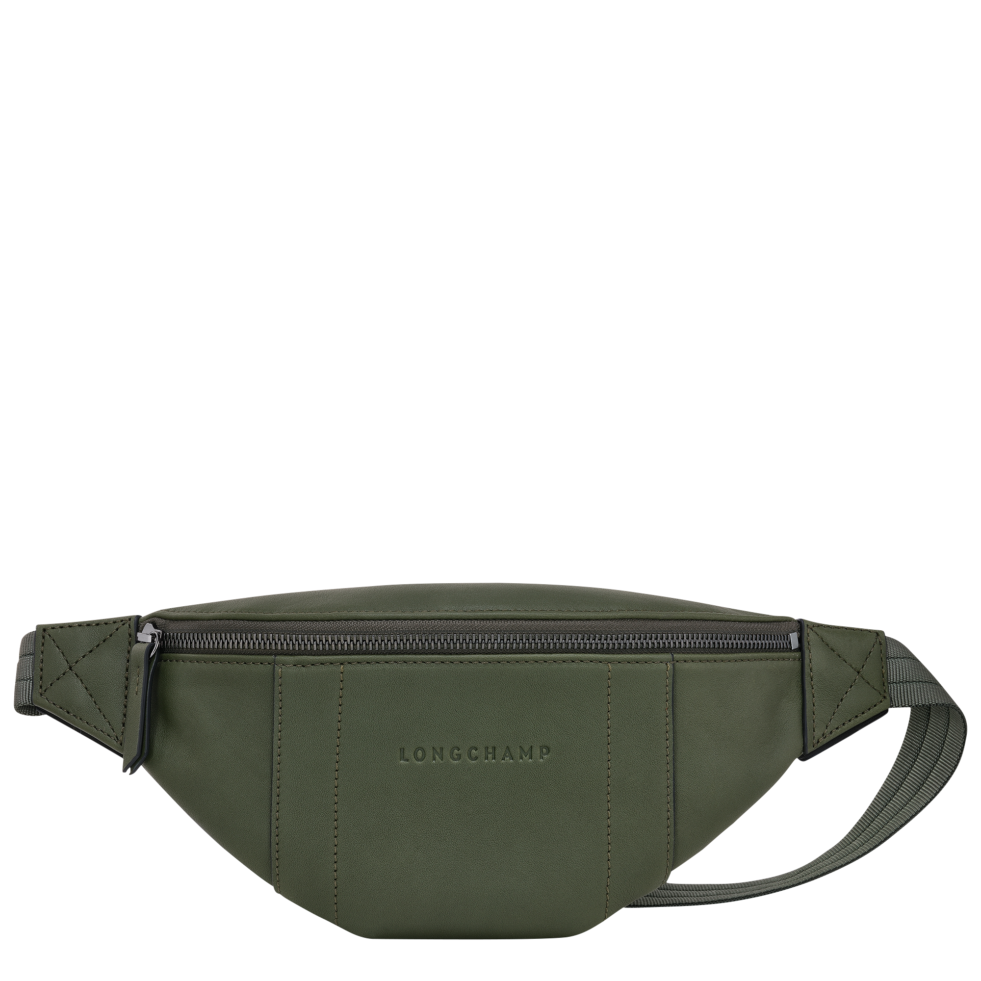 Belt bag S, Khaki - View 1 of 
        4 - zoom in Longchamp 3D Belt bag S, Khaki