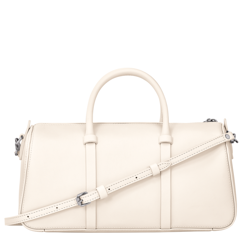 Daylong M Handbag , Ecru - Leather  - View 4 of  6