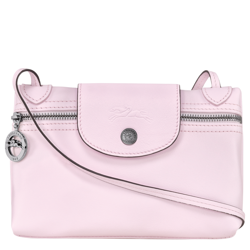 Longchamp pink leather hotsell bag