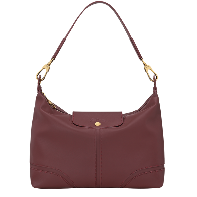 Le Pliage Xtra L Shoulder bag , Burgundy - Leather  - View 1 of  6