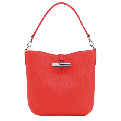 Le Roseau XS Bucket bag , Vermilion - Leather