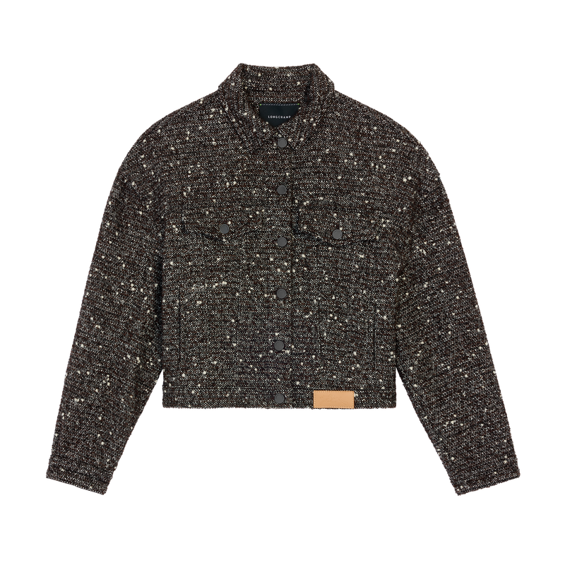 Jacket , Mocha - Tweed  - View 1 of  3
