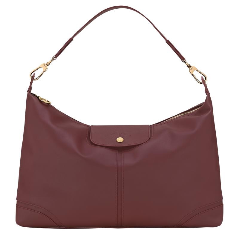 Le Pliage Xtra XL Shoulder bag , Burgundy - Leather  - View 1 of  4