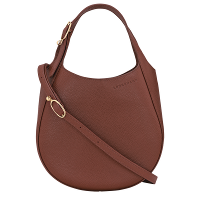 Le Foulonné Handbag S, Coffee