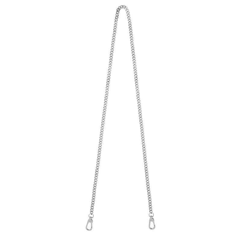 Longchamp cha&icirc;ne Shoulder strap , Silver - Metal  - View 1 of  1