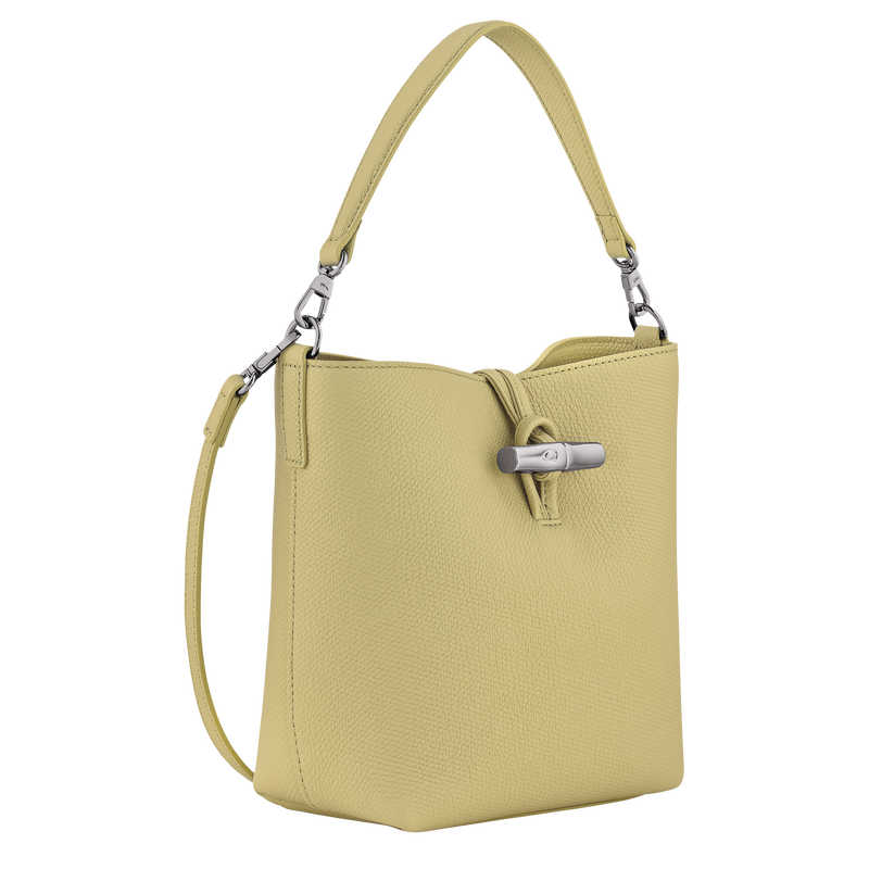Le Roseau XS Bucket bag , Pistachio - Leather  - View 3 of  6