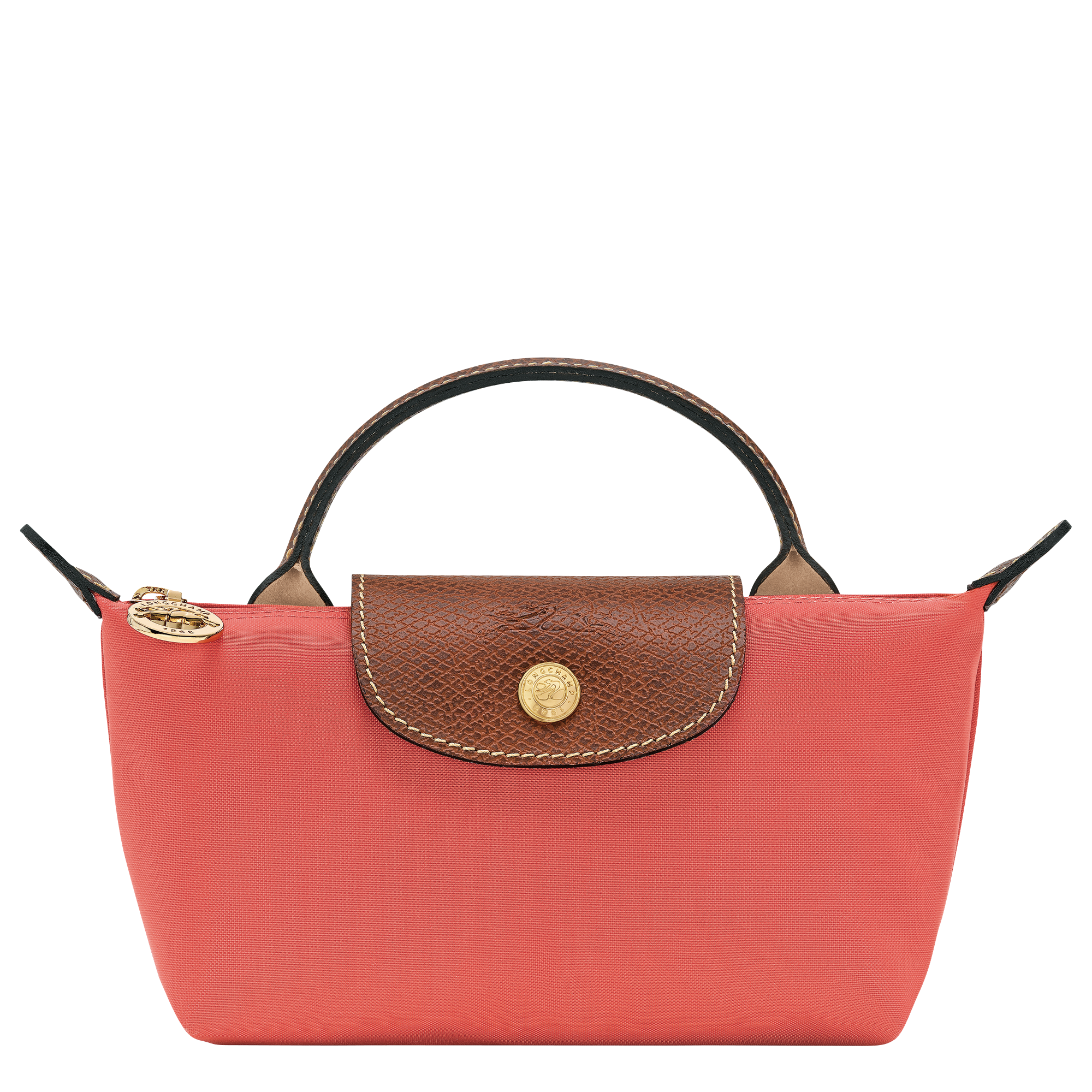 Le Pliage Original Pouch with handle, Strawberry