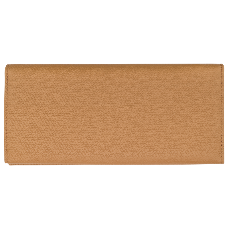Le Roseau Long continental wallet , Walnut - Leather  - View 2 of  3