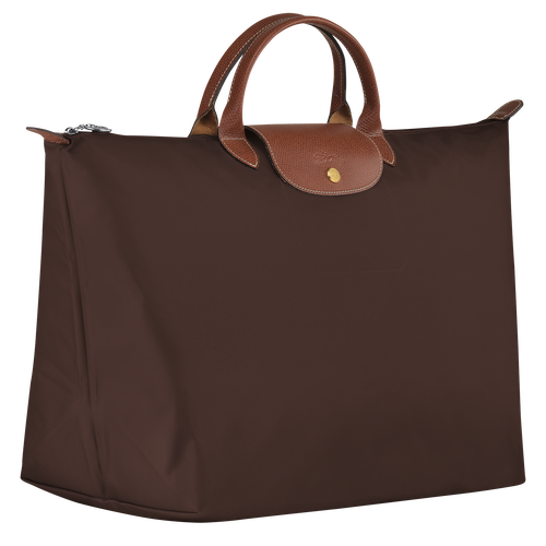 Le Pliage Original S Travel bag , Ebony - Recycled canvas - View 3 of  5