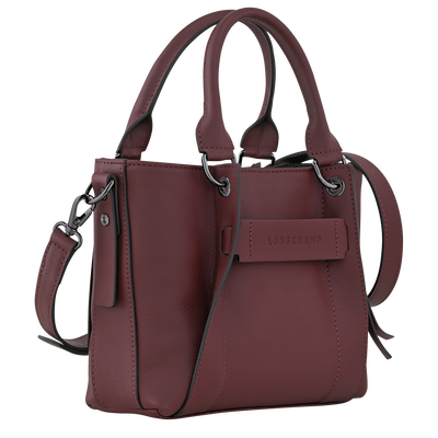 Longchamp 3D Handbag S, Burgundy