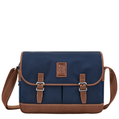 Boxford L Crossbody bag , Blue - Recycled canvas