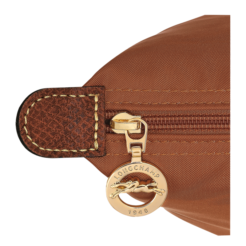 Le Pliage Original M Backpack , Cognac - Recycled canvas  - View 5 of  6
