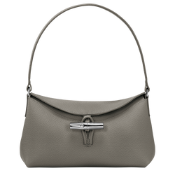 Roseau S Hobo bag , Turtledove - Leather