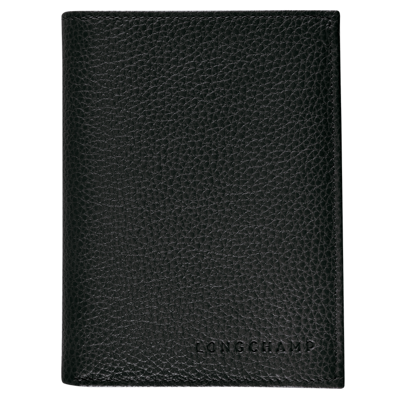 Le Foulonn&eacute; Wallet , Black - Leather  - View 1 of  2