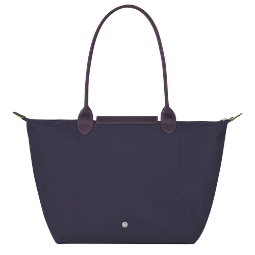 Le Pliage Green L Tote bag , Bilberry - Recycled canvas - View 4 of  5