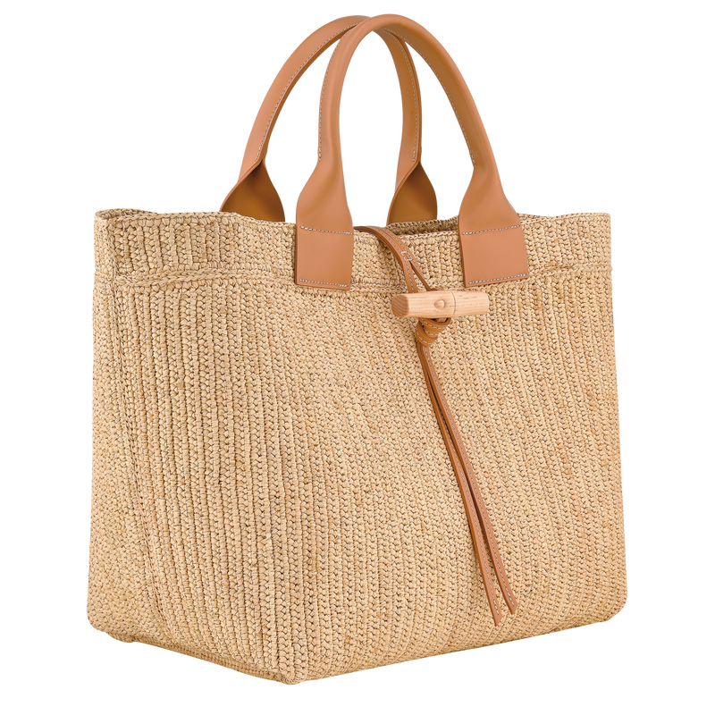 Le Roseau L Tote bag , Vegetal - Canvas  - View 3 of  6