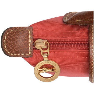 Le Pliage Original Pouch with handle, Tomato
