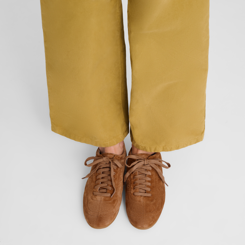 On-The-Go Sneakers , Amber - Leather  - View 2 of  7