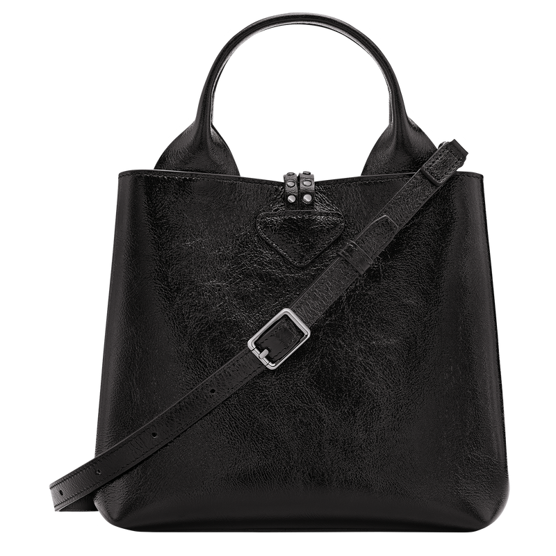 Le Roseau S Handbag , Black - Leather  - View 4 of  7