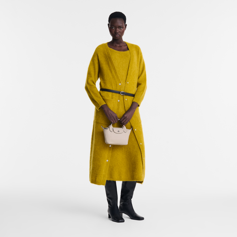 Le Pliage Xtra XS Handbag , Paper - Leather  - View 2 of  6