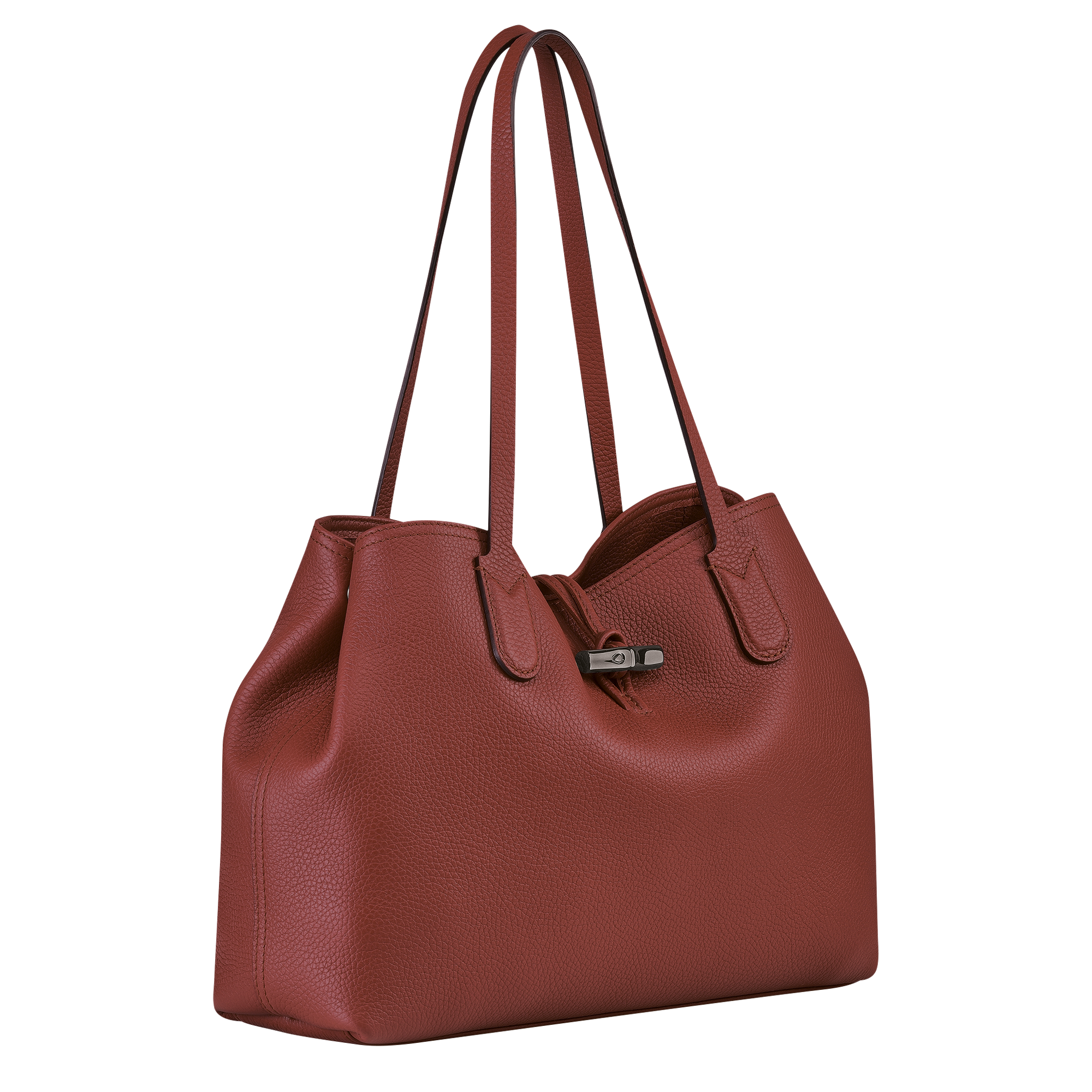 Longchamp Roseau Essential Medium Leather Shoulder Tote Bag