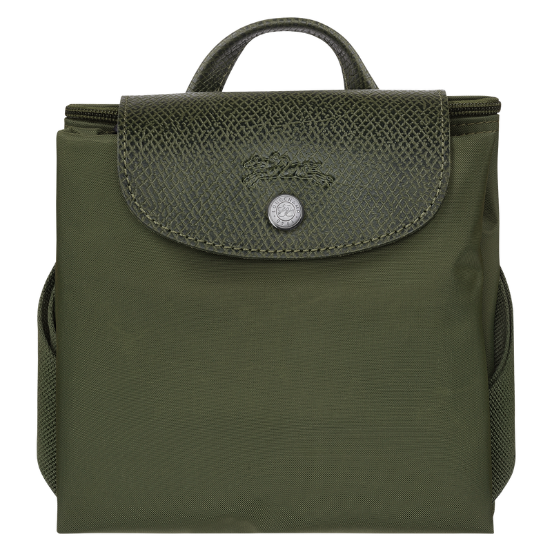 Le Pliage Green M Backpack , Forest - Canvas  - View 7 of  7