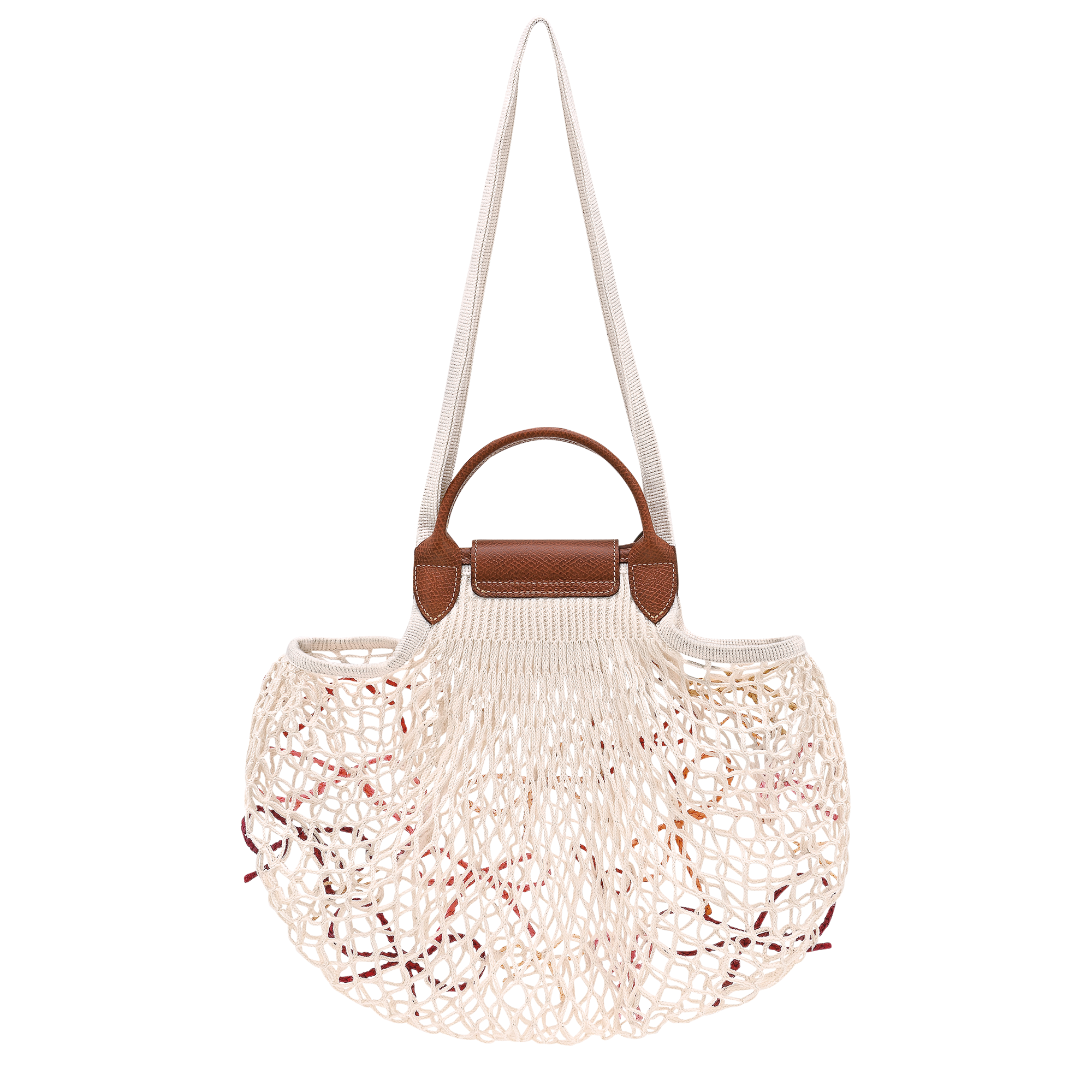 Le Pliage Collection Mesh bag L, Ecru