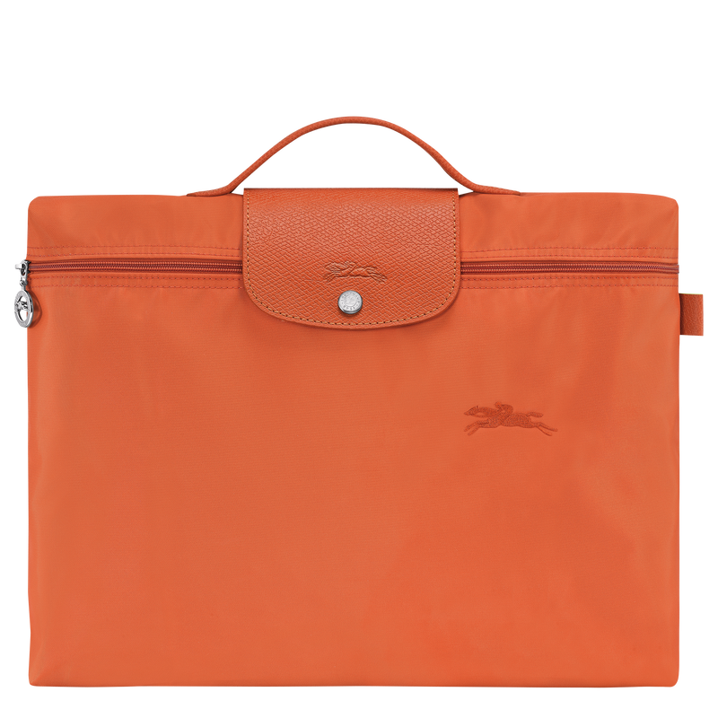 Le Pliage Green S Briefcase Carot Recycled canvas Longchamp TH