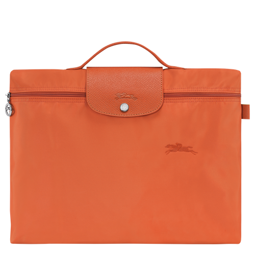 Le Pliage Green S Briefcase , Carot - Recycled canvas - View 1 of  5