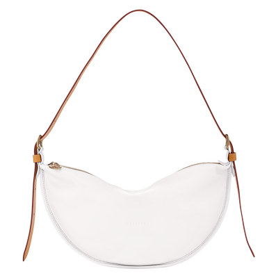 Smoothie M Crossbody bag , White - Leather