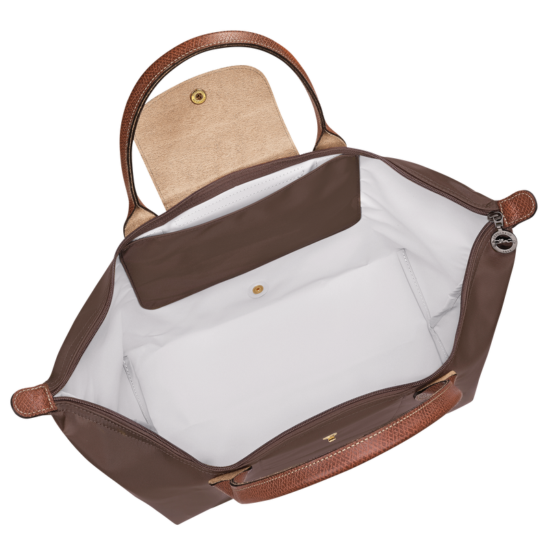 Le Pliage Original L Handbag , Mocha - Canvas  - View 4 of  6