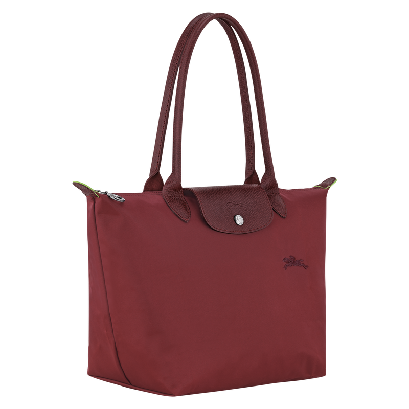 Le Pliage Green M Tote bag , Pomegranate - Recycled canvas  - View 3 of  7