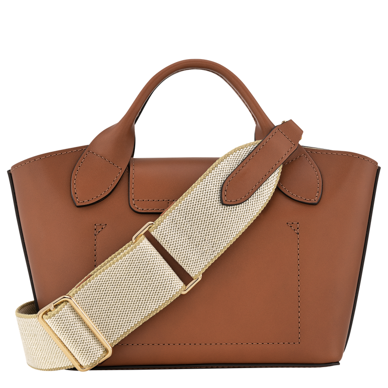Épure XS Tote bag , Cognac - Leather  - View 4 of  6