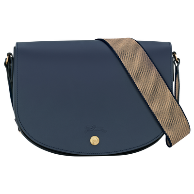 Épure M Crossbody bag , Navy - Leather