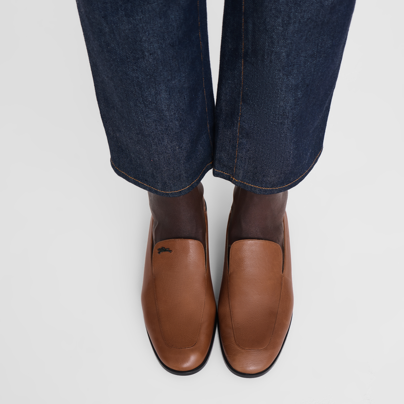 Au Sultan Loafer , Amber - Leather  - View 2 of  5