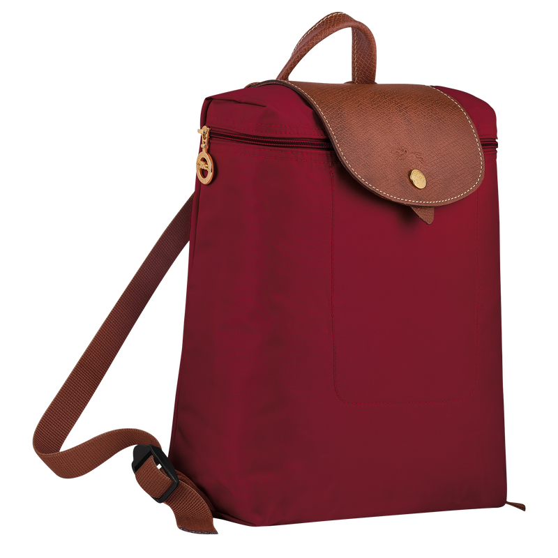 Le Pliage Original M Backpack , Red - Recycled canvas  - View 3 of  5