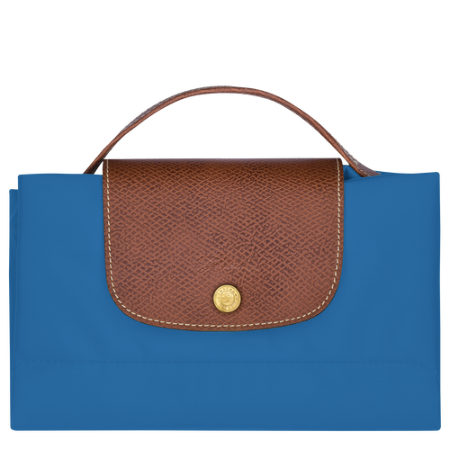 Le Pliage Original S Briefcase , Cobalt - Recycled canvas - View 6 of  6