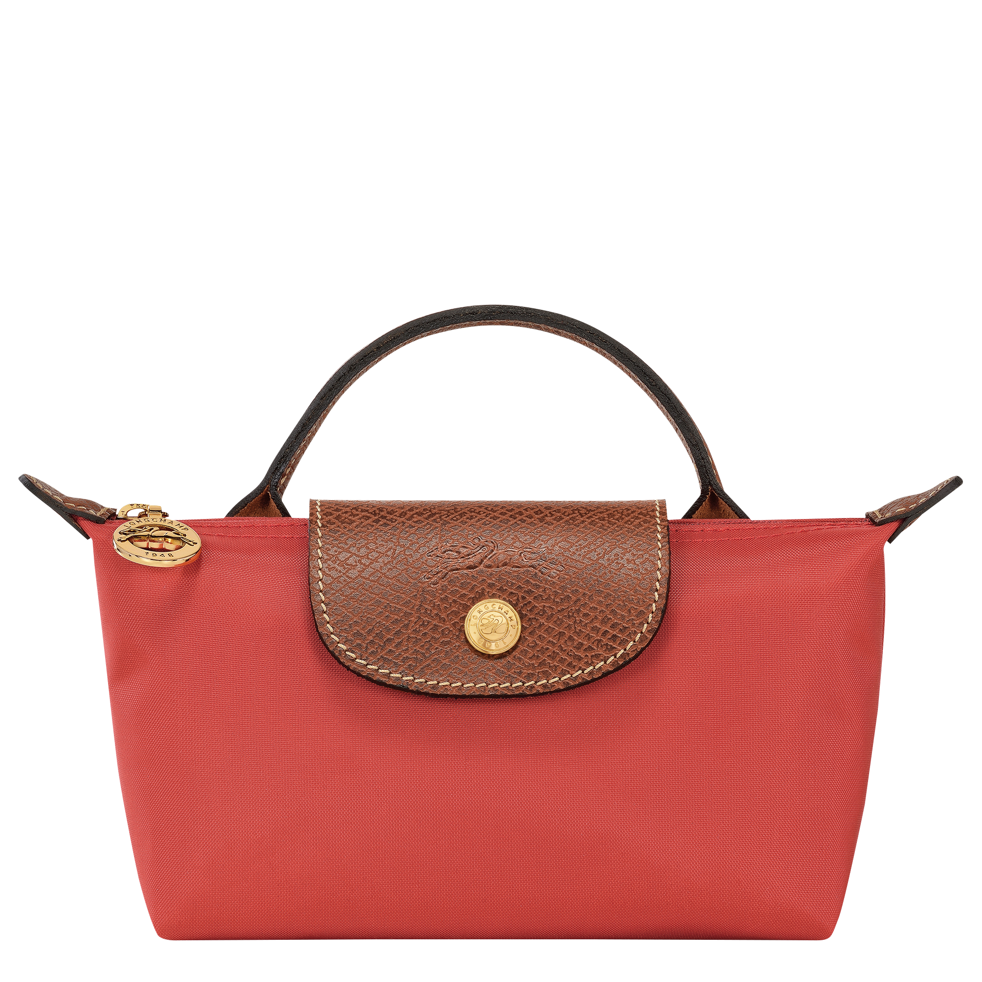 Pouch with handle, Tomato - View 1 of
6 - zoom in Le Pliage Original Pouch with handle, Tomato