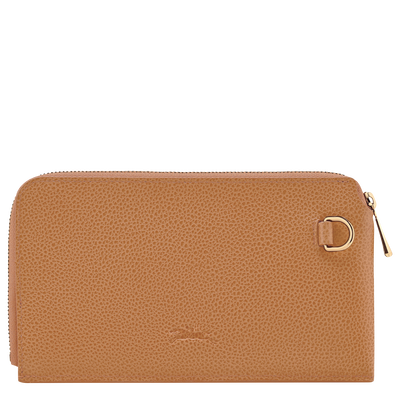 Le Foulonn&eacute; Pouch , Pecan - Leather