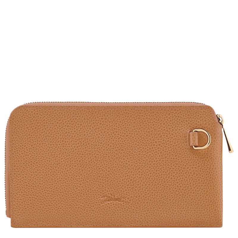 Le Foulonn&eacute; Pouch , Pecan - Leather  - View 2 of  2