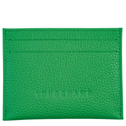Le Foulonné Cardholder , Lawn - Leather