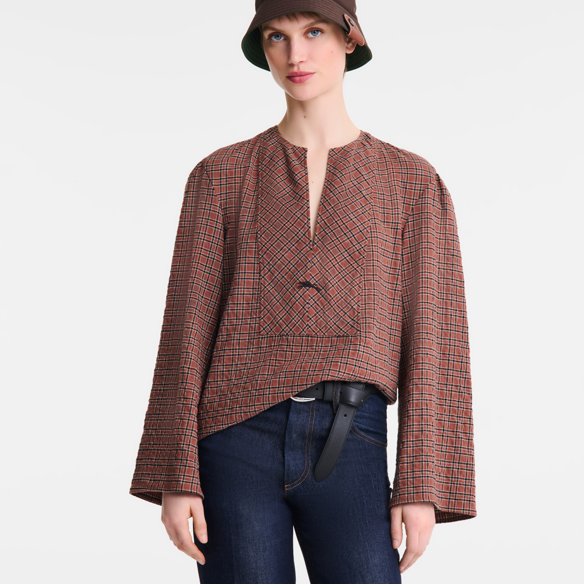 Blouse, Cashew - View 4 of
5 - zoom in null Blouse, Cashew