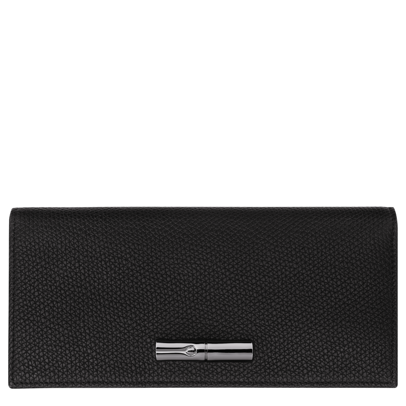 Le Roseau Long continental wallet , Black - Leather  - View 1 of  3