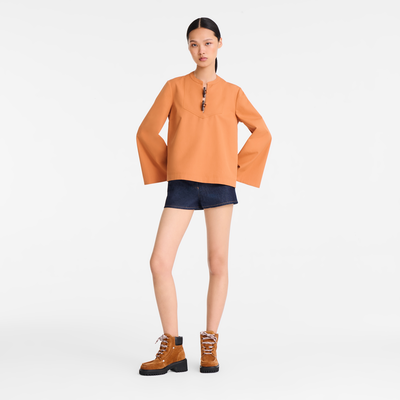 Shirt , Amber - Cotton poplin