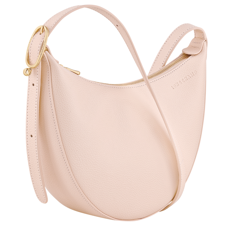 Le Foulonn&eacute; S Crossbody bag , Cream - Leather  - View 3 of  6
