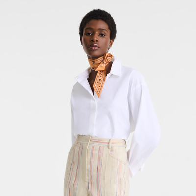 French Bandana Headband , Amber - Silk