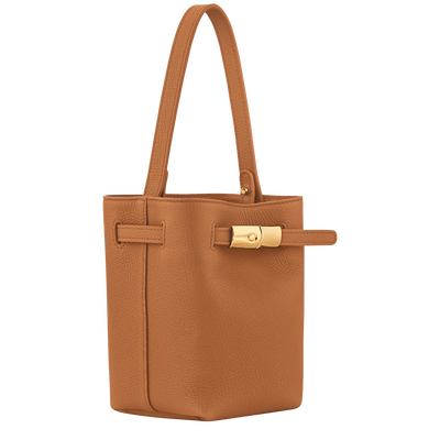 Le Smart XS Bucket bag , Caramel - Leather