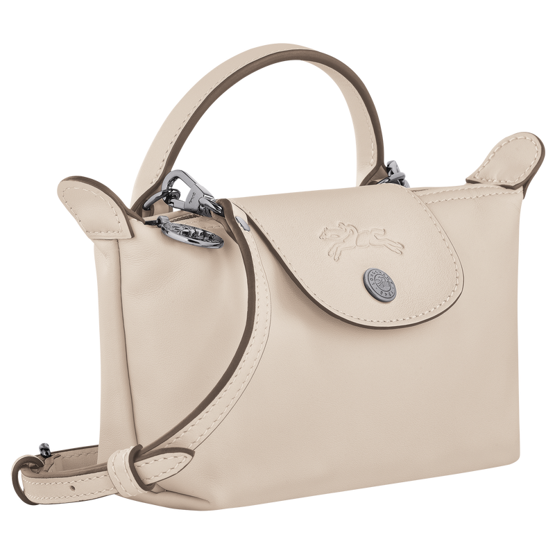 Le Pliage Xtra XS Pouch , Paper - Leather  - View 3 of  6